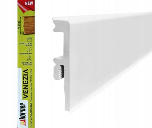 Korner PVC лента 250 х 75, дължина 250см, бяла