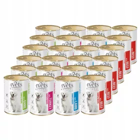  4Vets Natural мокра храна телешко 0,4 кг