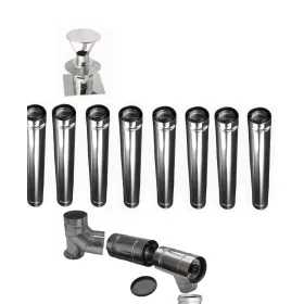   КОМИННА ВЛОЖКА 60/100 8м ТУРБО КИСЕЛИНА КОНДЕЗ