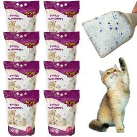    STRONG PETS Силиконова котешка тоалетна 8х3.8л