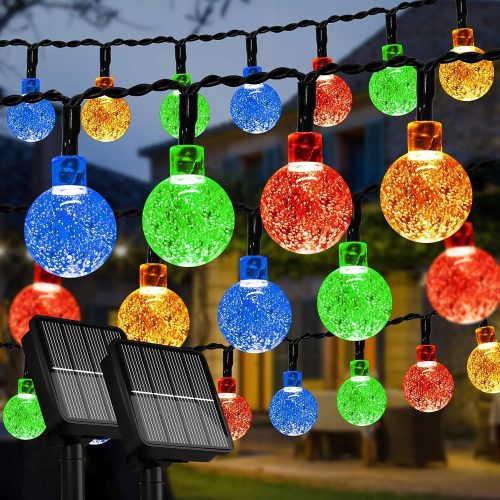  2 БР. СОЛАРНИ ГАРАНДНИ ЛАМПИ 30 LED
