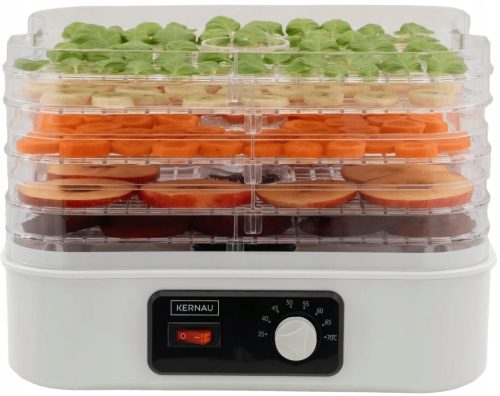  Дехидратор Kernau KSFD 351 5 сита 300 W за гъби плодове зеленчуци