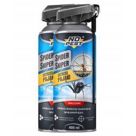   Пръскачка, аерозол против хлебарки, комари, мухи, паяци, бълхи, дървеници, сребристи рибки No-Pest 800 ml