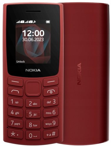  Мобилен телефон Nokia 105 4 MB / 4 MB 2G червен