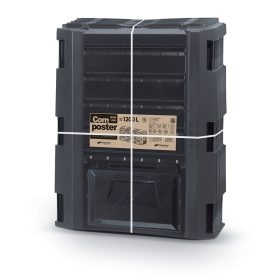    Компостер Prosperplast 3 камерен 1200 л черен