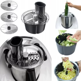    thermoCOOKING TitaniumSlicer(R) слайсер за VORWERK Thermomix TM6 и TM5 1500 W
