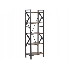    Beliani 236858 рафт 47 см x 150 см x 30 см черен