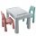  Комплект Tega Baby Multifun 1+2 сиво, розово и тюркоазено