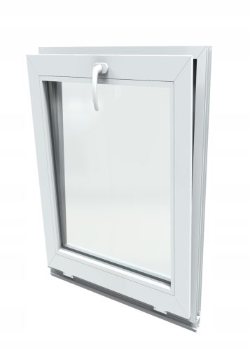 Прозорец Lorac PVC 40x60 см, отварящ се, симетричен, бял