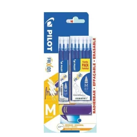  Pilot Frixion Insert 0.7 Blue 9 бр + Гумичка