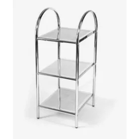    Рафт за баня Bisk, нюанси на кафявото, 28 x 49 x 70 см