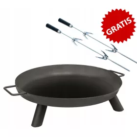   Градински огнища, скари - Градинска камина 70см, дължина 70см