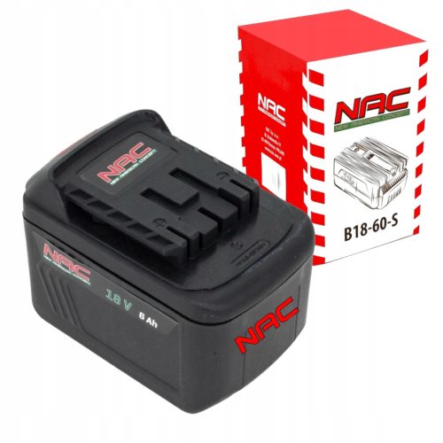  Li-Ion NAC 18 V 6 Ah батерия