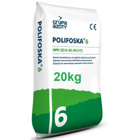   Polifoska 6 многокомпонентен тор от Grupa Azoty дистрибуция 600105495 гранули 20 кг