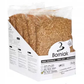    Дървесен чипс за опушване Борняк слива 0,5 кг 2л