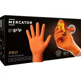   Mercator Medical GOGRIP Orange размер 8 - М 25 чифта