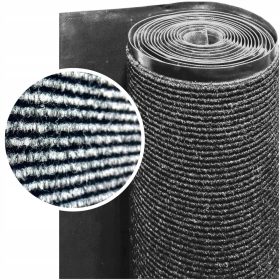   Входна изтривалка - Готова гумена, текстилна изтривалка 90 х 500 см