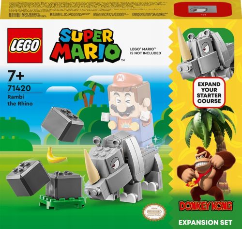 LEGO Super Mario 71420 Носорогът Рамби