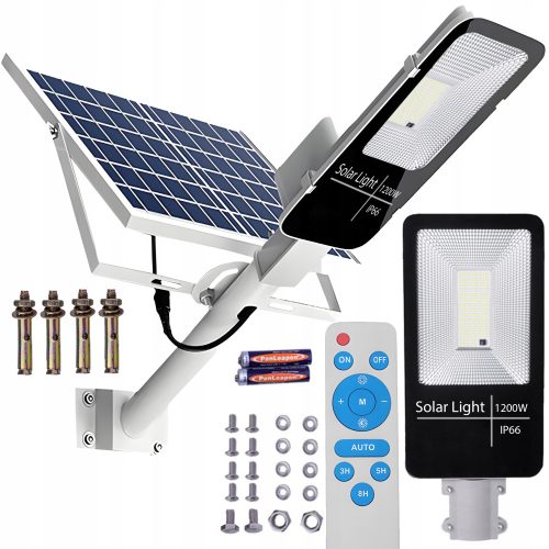  Улична лампа ARSA GO 1200 W 100 000 lm батерии, соларни