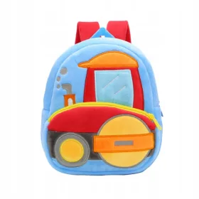    Раница със строителни машини за дете