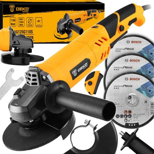  Ъглошлайф DEKO 1100W 125mm DKAG125G110S