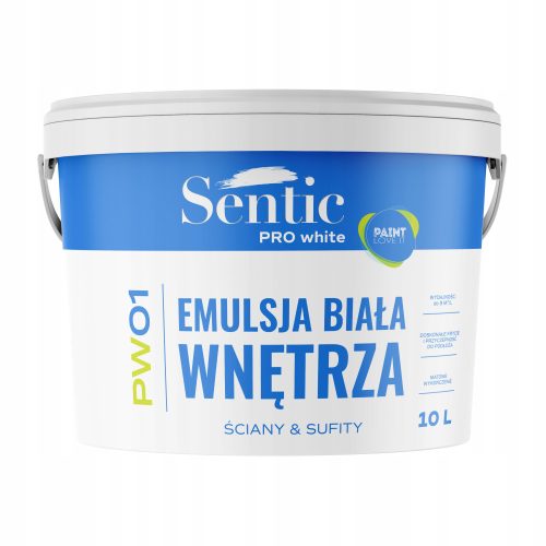 Sentic SFAWP10BI акрилна боя за стена 10л бяла