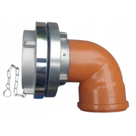   Конектори, вентили, накрайници - Бърза връзка за септична яма 110 с РР коляно