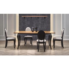   Правоъгълна разтегателна маса Halmar LOFT TABLES 160 x 90 x 76 см меден дъб