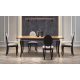  Правоъгълна разтегателна маса Halmar LOFT TABLES 160 x 90 x 76 см меден дъб