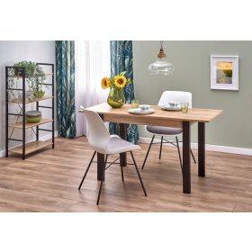    Маса 100x60 GINO черен вотан дъб Халмар