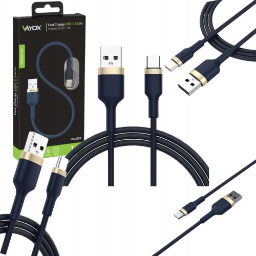  USB - USB тип C кабел 1m premium line VA0059 Vayox