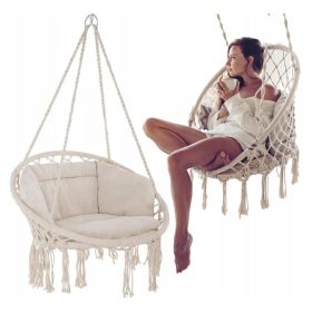   Градинска люлка - Висяща градинска люлка за дървета 60 x 60 см