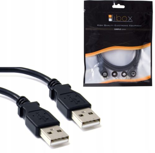  Libox LB0013 USB-USB удължителен кабел 1.8 м черен