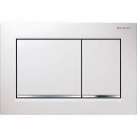   Бутон за вода на тоалетна Geberit Omega бял