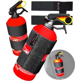   Прахов пожарогасител Ogniochron GP-1z BC/MP 1,7 кг + държач за пожарогасител Agmi