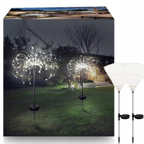  2X СОЛАРНА ЛАМПА ГРАДИНСКА ДЕКОРАЦИЯ DANDULARS 150 LED