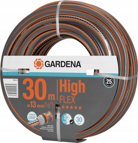 Gardena 18066-20 градински маркуч 30 м черен, сив, оранжев