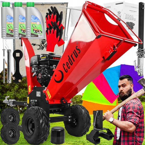 Дробилка за клони - МОЩНА БЕНЗИНОВА ДРОШИЛКА ЗА КЛОНИ 14,5 HP XL