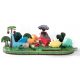  Фигурки HalfToys Dinosaur World, 6 магнитни части.