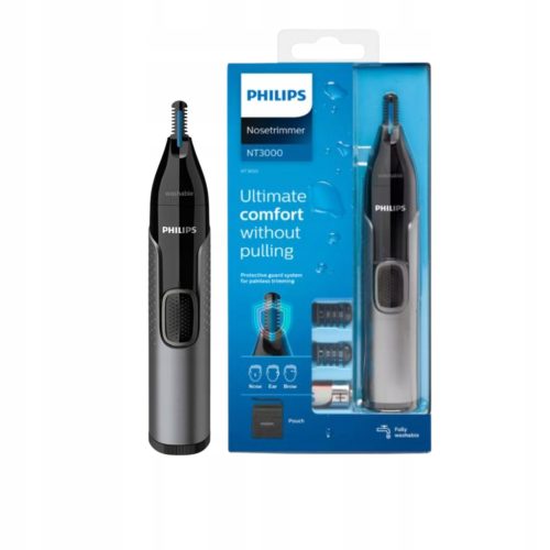  Тример Philips NT3650/16 за нос, вежди, уши + калъф