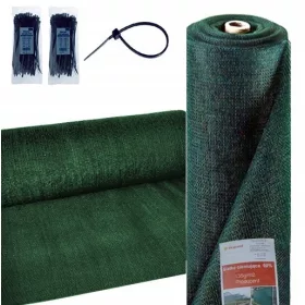   Засенчваща мрежа 62% Разширяване 1,5 х 50 м