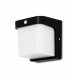  Kwazar Luminaire градинска стенна лампа бяла, черна E27 18 W