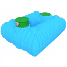   Резервоар за събиране на дъждовна вода - Резервоар за дъждовна вода 3000 л 112 х 194 см син