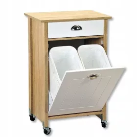    Кухненски шкаф с контейнери за разделяне на боклука