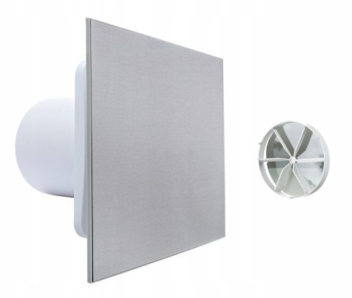 Ventika KLIQ100BASEWC + KLIQFP180HI-TECH вентилатор за баня 100 mm