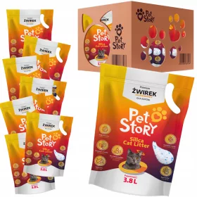    PETSTORY Силиконова котешка тоалетна КОМПЛЕКТ 8x3.8L