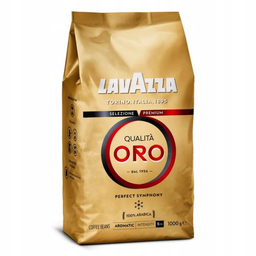  Арабика Lavazza Qualita Oro кафе на зърна 1000гр