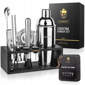   БАРМАНСКИ КОМПЛЕКТ ЗА НАПИТКИ ШЕЙКЪР LOVRENO