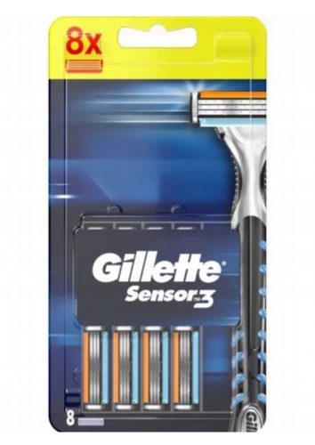  Gillette Sensor3 касети за самобръсначка 8 бр
