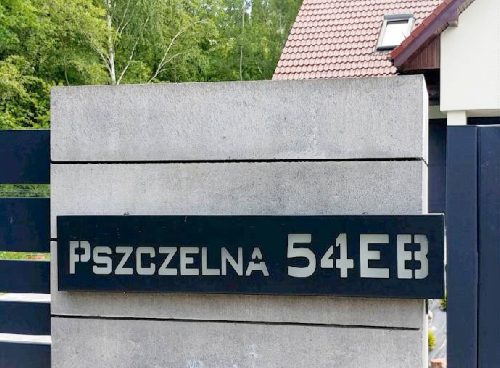 Номер на къща Адресно табло 70 х 13 см